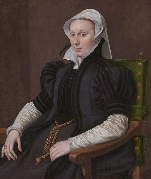 Anthonis Mor Portrait of Anne Fernely